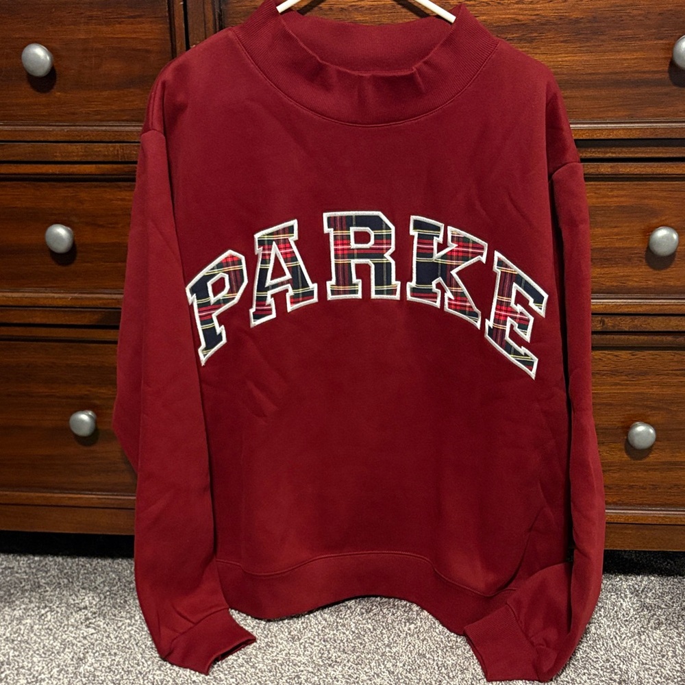 Parke Varsity Mockneck